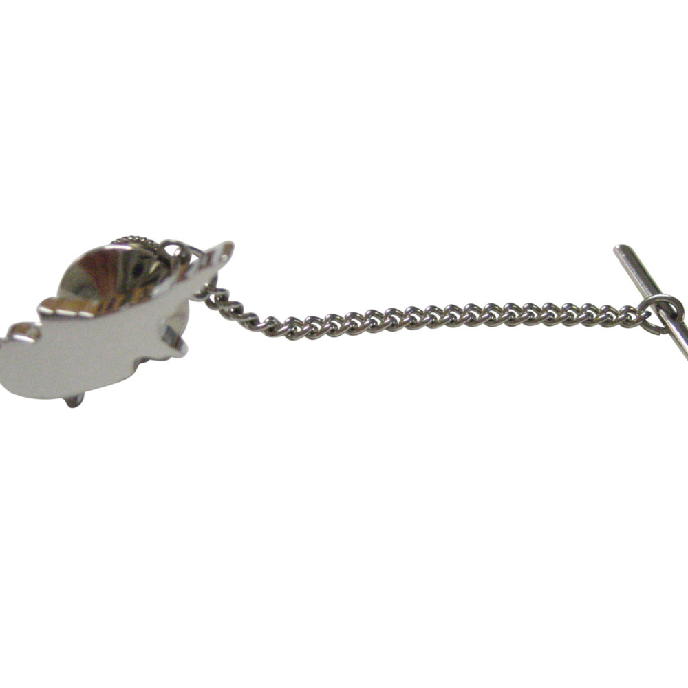 Cyprus Map Shape Tie Tack